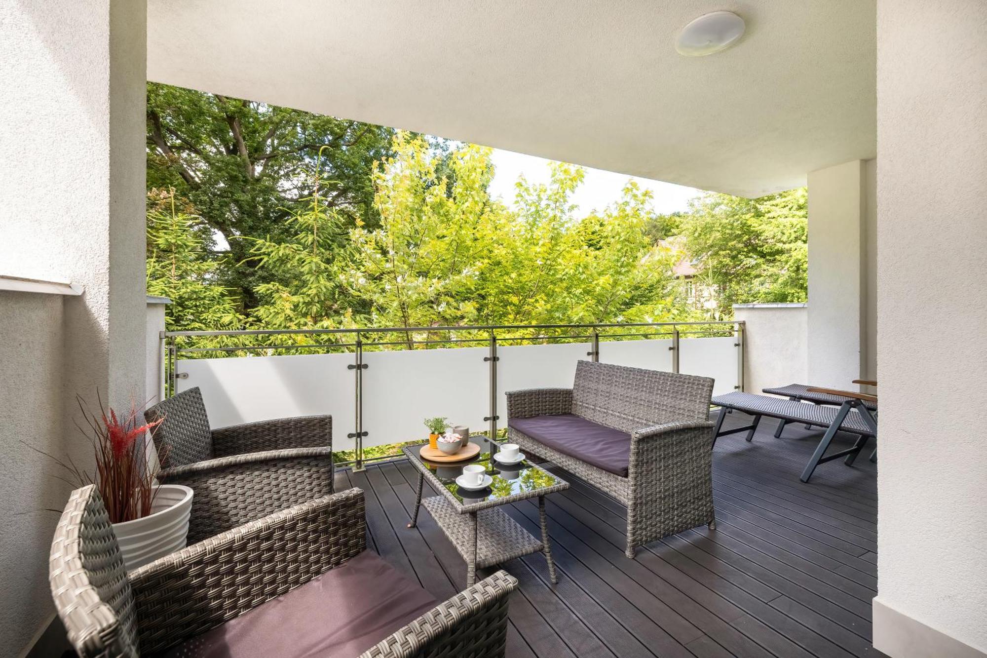 Family Apartments Herberta With Terrace And Parking By Rent Like Home Świnoujście Exterior foto